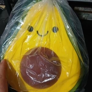 Smiling Avocado Stuffed Toy
